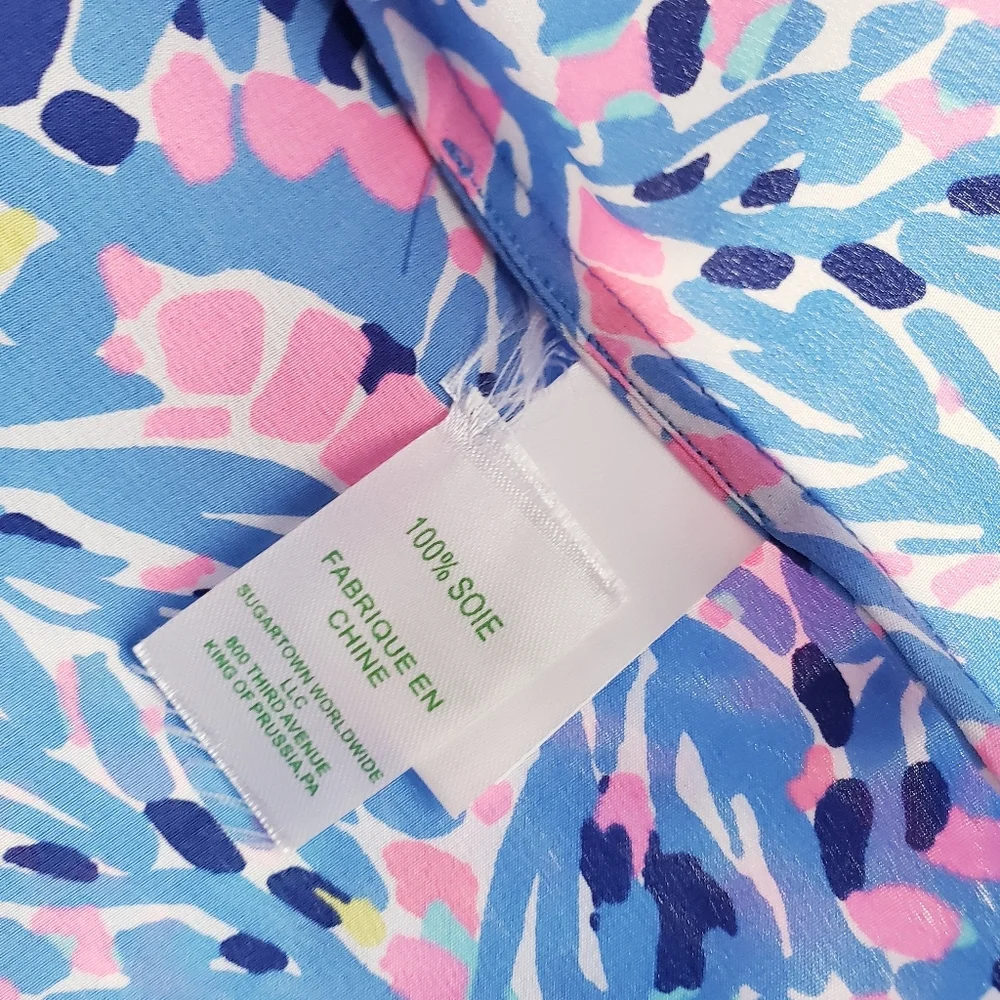 Lilly Pulitzer Zeta Sleeveless Tank Top - Picture 11 of 11